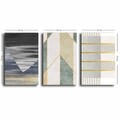 Tablou decorativ (3 Pieces), 3P4570GSC-006, Lemn, Multicolor