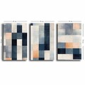 Tablou decorativ (3 Pieces), 3p4570softc-001, Lemn, Multicolor