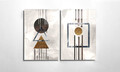 Tablou decorativ (2 Pieces), 1992, 30 x 45 cm (2 bucăți), Multicolor