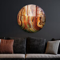 Tablou decorativ, 2051, Diametru: 60 cm, Multicolor
