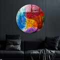 Tablou decorativ, 2128, Diametru: 60 cm, Multicolor