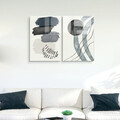 Tablou decorativ (2 Pieces), 1998, 70 x 100 cm (2 bucăți), Multicolor