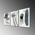 Tablou decorativ (3 Pieces), 1998, 50 x 70 cm (3 bucăți), Multicolor