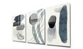 Tablou decorativ (3 Pieces), 1998, 50 x 70 cm (3 bucăți), Multicolor