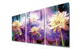 Tablou decorativ (3 Pieces), 2052, 50 x 70 cm (3 bucăți), Multicolor