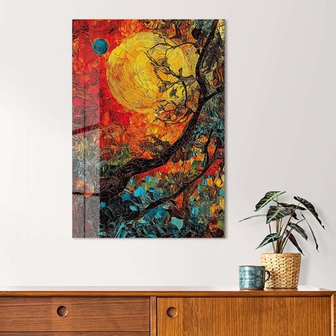 Tablou decorativ, Hhlzvh018, 70 x 100 cm, Multicolor