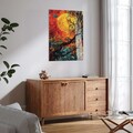 Tablou decorativ, Hhlzvh018, 70 x 100 cm, Multicolor