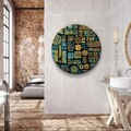 Tablou decorativ, SKR-9019, Dimensiune: 80 x 80, Multicolor