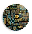 Tablou decorativ, SKR-9019, Dimensiune: 80 x 80, Multicolor