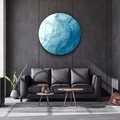 Tablou decorativ, SKR-9042, Dimensiune: 80 x 80, Multicolor