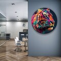 Tablou decorativ, SKR-9063, Dimensiune: 80 x 80, Multicolor