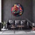 Tablou decorativ, SKR-9063, Dimensiune: 80 x 80, Multicolor