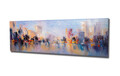 Tablou decorativ, PC299, Rama de lemn, Multicolor