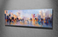 Tablou decorativ, PC299, Rama de lemn, Multicolor