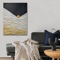Tablou decorativ, OPG10069, Cadru: 100% LEMN (grosime: 3 cm), Multicolor