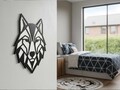 Tablou decorativ, Ruka, Dimensiuni: 55 x 68 cm, Alb/Negru