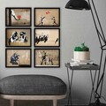 Tablou decorativ (6 Pieces), 6BC9627_3545, Imprimat UV, Multicolor