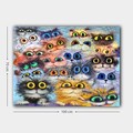 Tablou decorativ, 1019005447_70100, Lemn (Grosime: 3 cm, Multicolor
