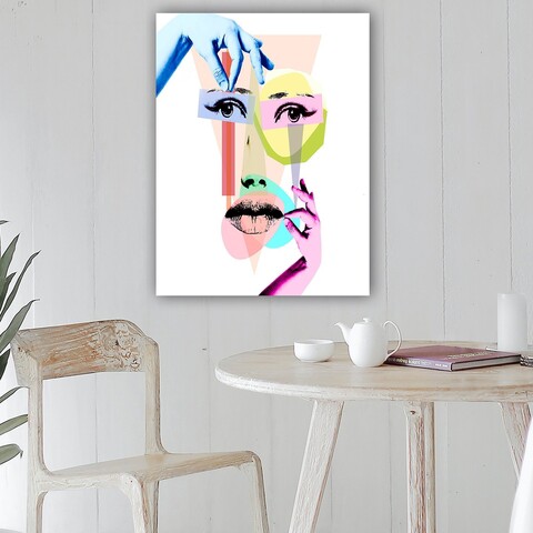 Tablou decorativ, 1088184668_70100, Lemn (Grosime: 3 cm, Multicolor