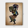 Tablou decorativ, 12658749253_70100, Lemn (Grosime: 3 cm, Multicolor