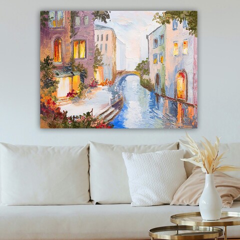 Tablou decorativ, 258816884_70100, Lemn (Grosime: 3 cm, Multicolor