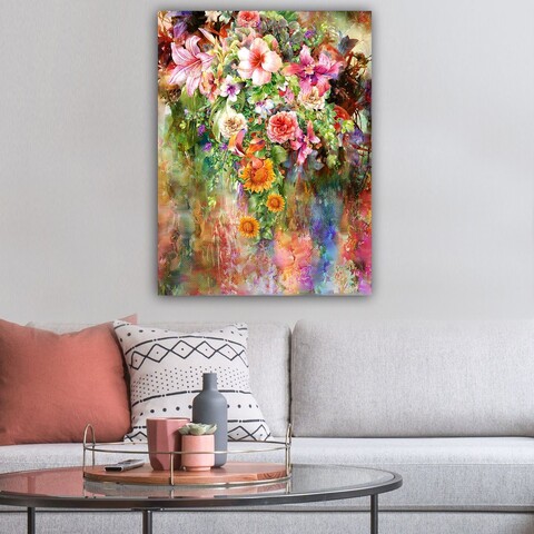 Tablou decorativ, 390747358_70100, Lemn (Grosime: 3 cm, Multicolor