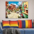 Tablou decorativ, 560457310_70100, Lemn (Grosime: 3 cm, Multicolor