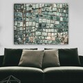 Tablou decorativ, 58636840_70100, Lemn (Grosime: 3 cm, Multicolor