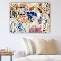 Tablou decorativ, 611124314_70100, Cadru: 100% LEMN (grosime: 3 cm), Multicolor