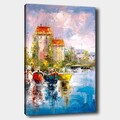 Tablou decorativ, 613287734_70100, Lemn (Grosime: 3 cm, Multicolor