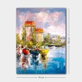 Tablou decorativ, 613287734_70100, Lemn (Grosime: 3 cm, Multicolor
