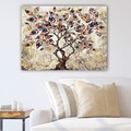 Tablou decorativ, 674730685_70100, Lemn (Grosime: 3 cm, Multicolor
