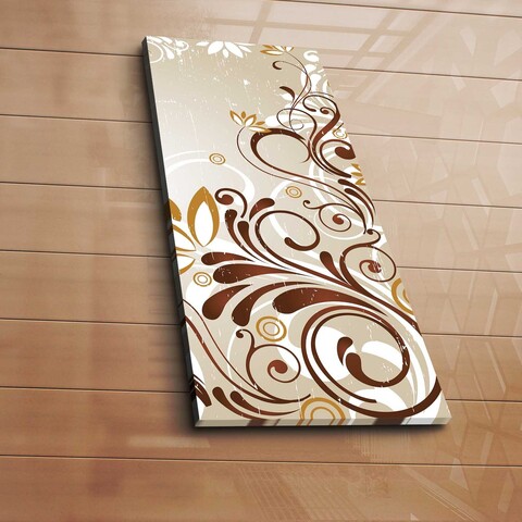 Tablou decorativ, 3070C-8, 30 x 70 cm, Multicolor