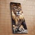 Tablou decorativ, 3090C-46, 30 x 90 cm, Multicolor