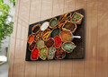 Tablou decorativ, 4570AO-5, Dimensiune: 45 x 70 cm, Multicolor