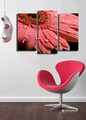 Tablou decorativ (3 Pieces), 3KBPAT-10, Dimensiune: 45 x 20 cm (1 bucată), Multicolor