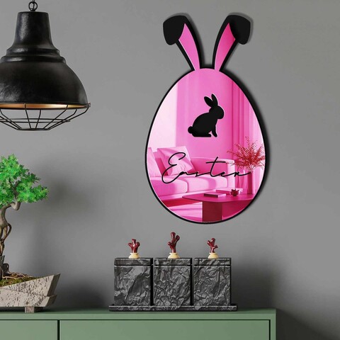 Oglinda decorativa, EAS002PINK, Partea de jos: 100% EVA (Grosime: 10 mm, Roz