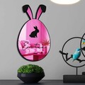 Oglinda decorativa, EAS002PINK, Partea de jos: 100% EVA (Grosime: 10 mm, Roz