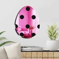 Oglinda decorativa, EAS003PINK, Partea de jos: 100% EVA (Grosime: 10 mm, Roz