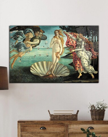 Tablou decorativ, 0707, Dimensiuni: 46 x 72 cm, Multicolor