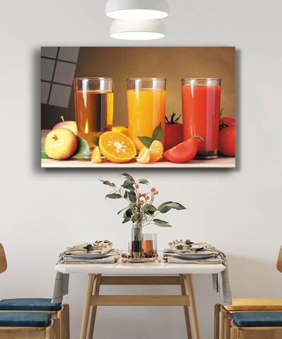 Tablou decorativ, 8709, Dimensiuni: 70 x 110 cm, Multicolor