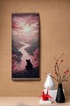 Tablou decorativ, ARTJPNPSTRDK23, Pictura pe canvas, Multicolor