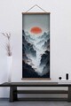 Tablou decorativ, ARTJPNPSTRDK4, Pictura pe canvas, Multicolor