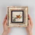 Tablou decorativ, TC66461, Lemn (Grosime: 2 cm, Multicolor