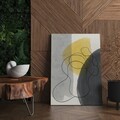 Tablou decorativ, ASR_CNV25-1, Cadru: 100% lemn (Grosime: 2 x 3 cm), Multicolor