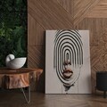 Tablou decorativ, ASR_CNV25-3, Cadru: 100% lemn (Grosime: 2 x 3 cm, Multicolor