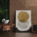 Tablou decorativ, ASR_CNV25-48, Cadru: 100% lemn (Grosime: 2 x 3 cm, Multicolor