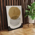 Tablou decorativ, ASR_CNV25-48, Cadru: 100% lemn (Grosime: 2 x 3 cm, Multicolor