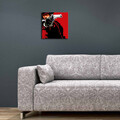 Tablou decorativ cu lumina LED, 2828DACT-48, Dimensiune: 28 x 28 cm, Multicolor