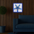 Tablou decorativ cu lumina LED, 2828DACT-50, Dimensiune: 28 x 28 cm, Multicolor